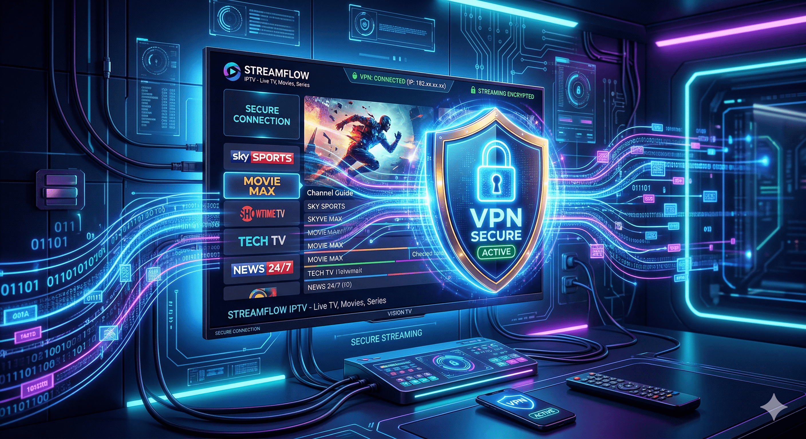 Best VPN for IPTV Streaming in 2026